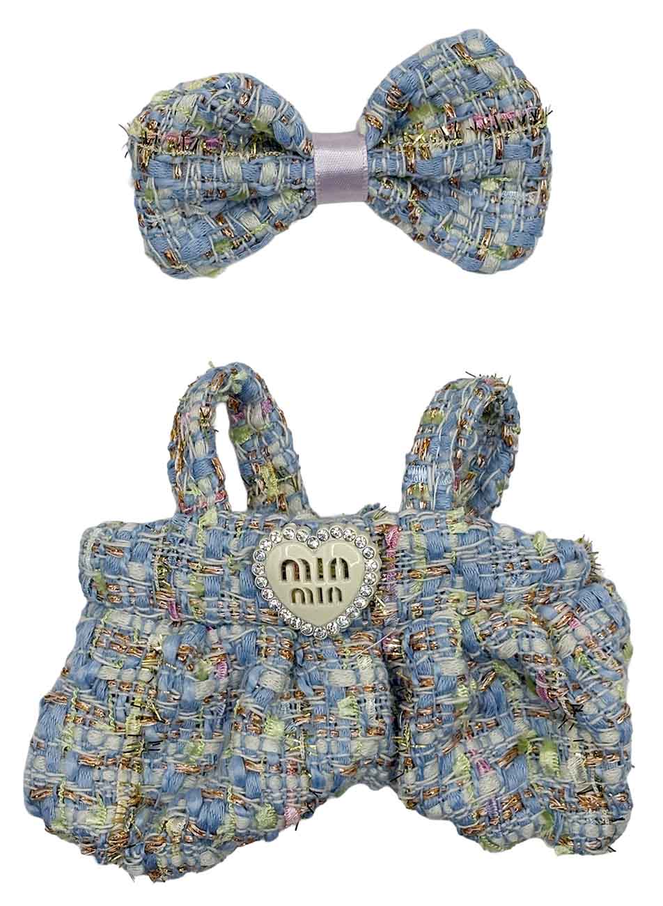 Labubu Outfit / Miu Miu Design / Blue