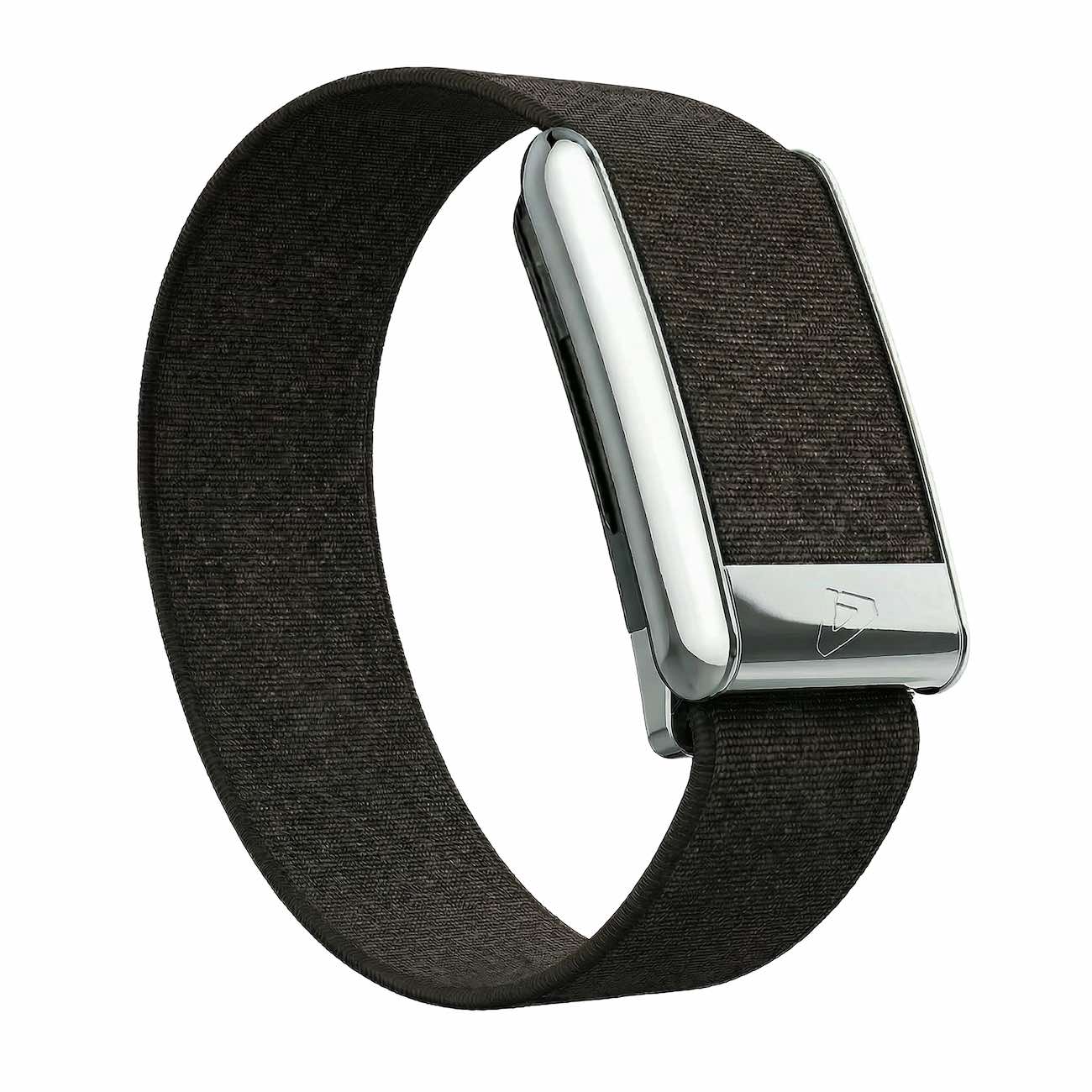 Dash Hydroknit Strap For Whoop 5 / Waterproof / Black with Shiny Silver Frame