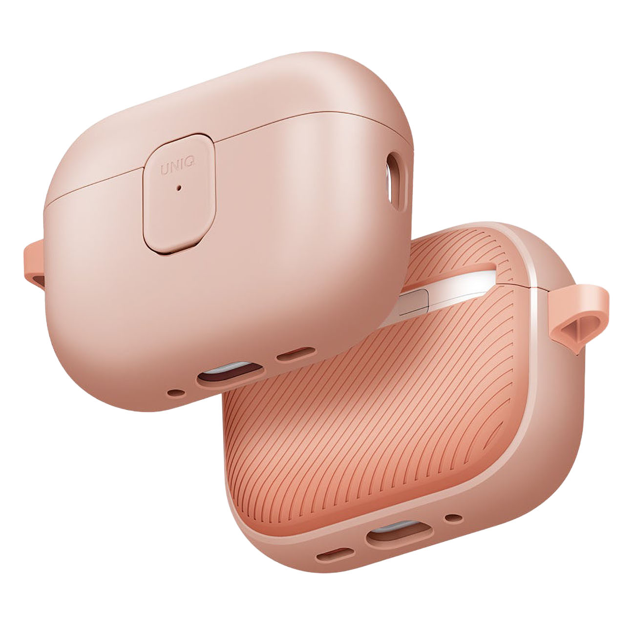 كفر يونيك Clyde Lock لسماعة ابل AirPods برو 3 / ضد الطيحات / وردي