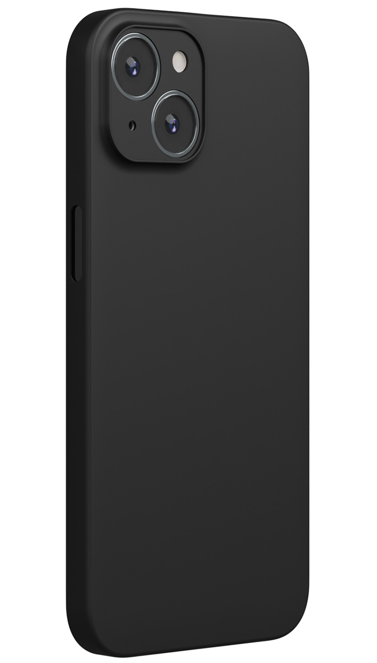 Black Paper Thin Case for iPhone 14 Plus / 0.35mm Only