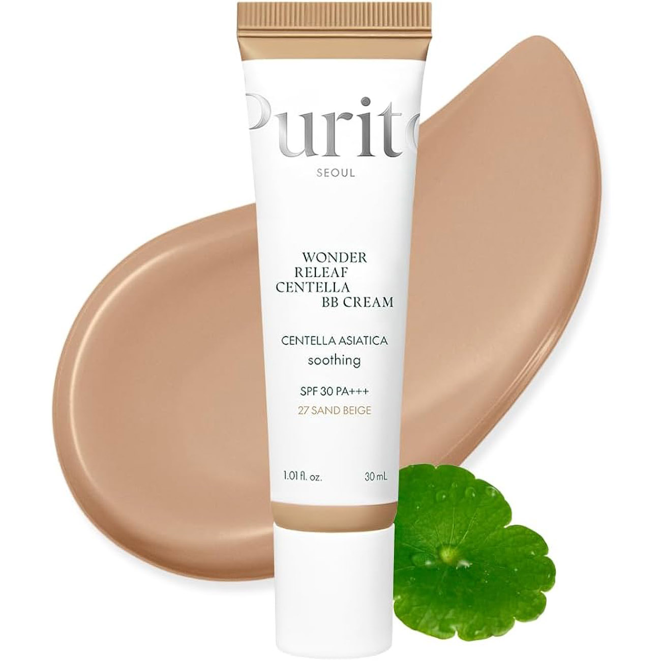 Purito Centella BB Cream / SPF 30 Protection / Shade Sand Beige