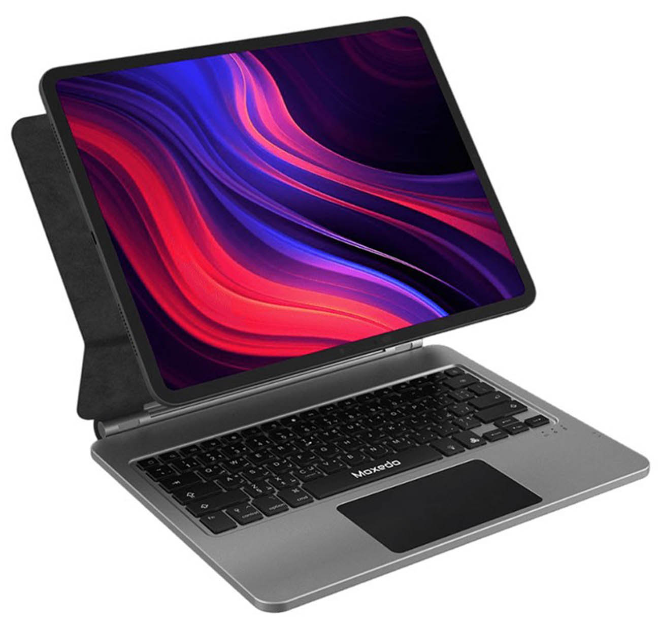 كيبورد لاسلكي لايباد اير حجم 13 انش 2024 من Moxedo / مع تراك باد / اضاءة مدمجة / عربي و انجليزي