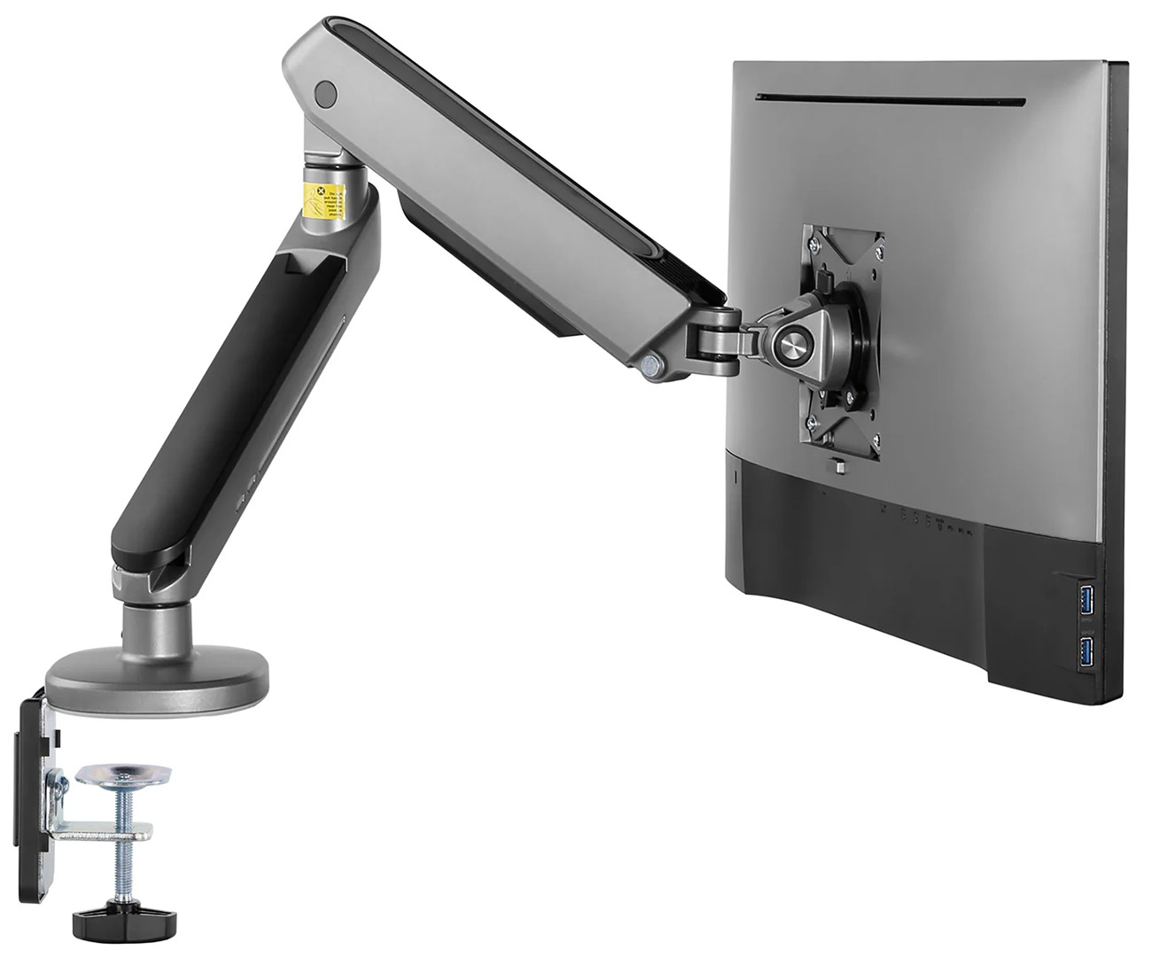 Twisted Minds Monitor Stand for Desk / Supports from 17 to 32 inches / With RGB Lighting