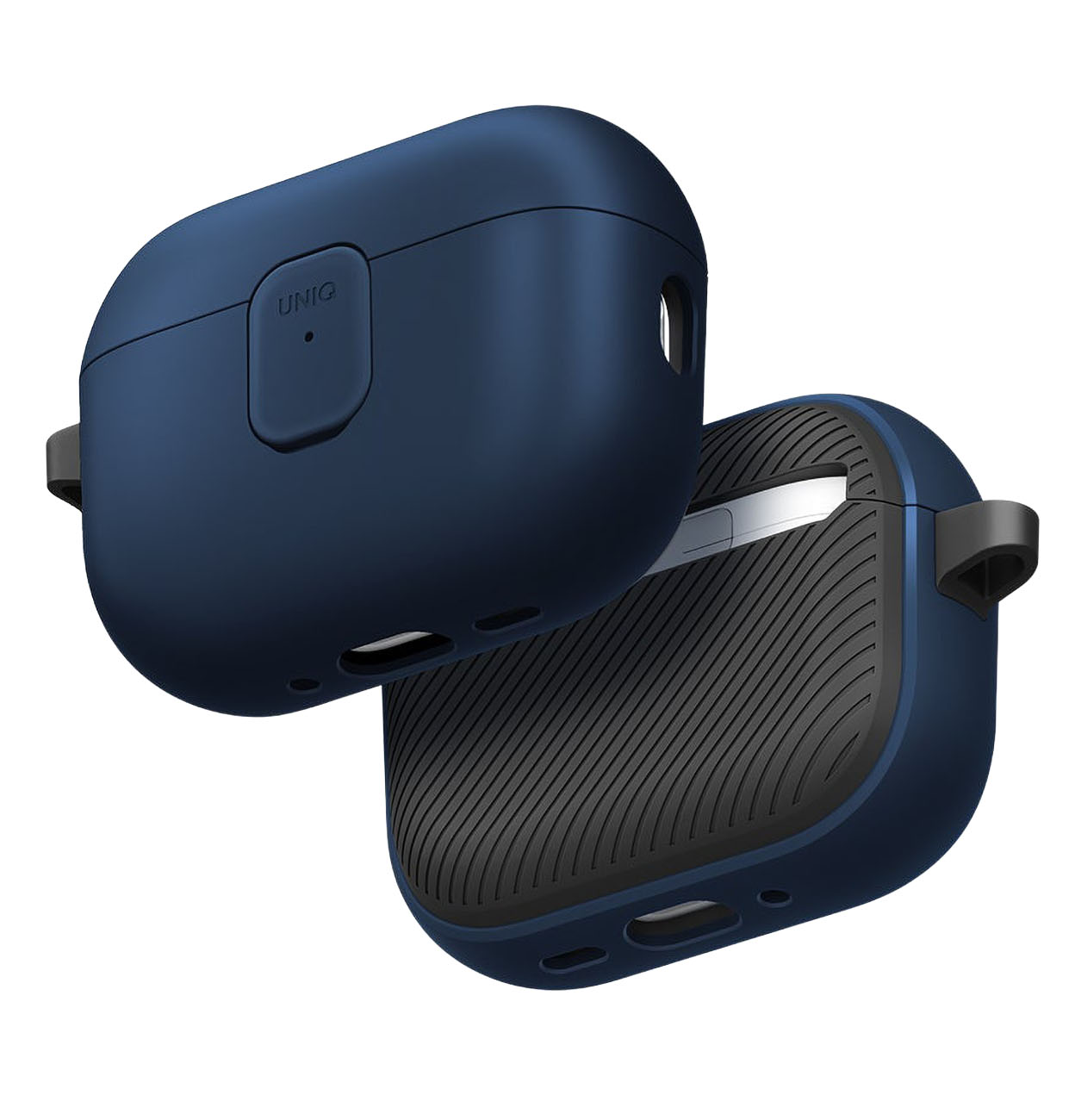 كفر يونيك Clyde Lock لسماعة ابل AirPods برو 3 / ضد الطيحات / ازرق