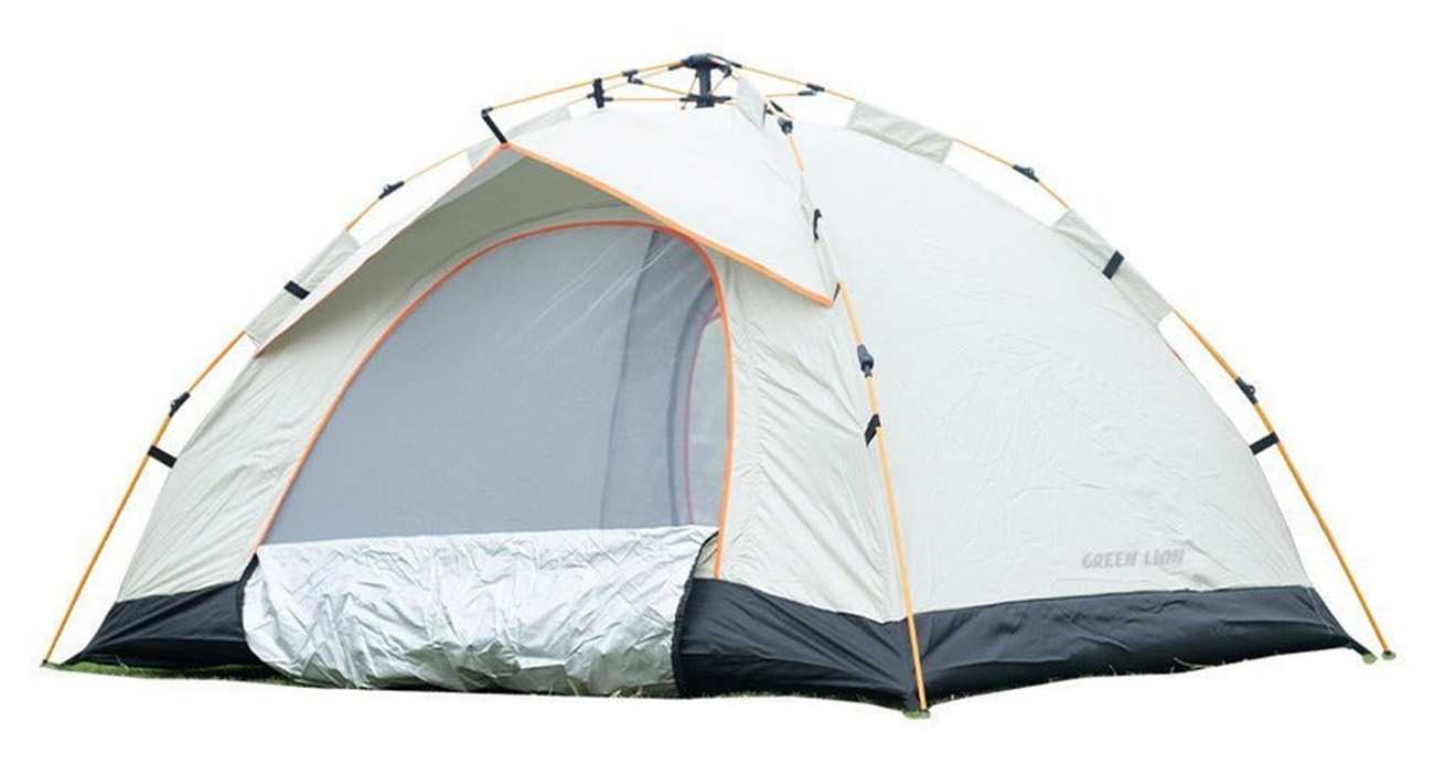 خيمة GT-3 للتخييم من جرين / تتسع لـ 4 اشخاص / مقاومة للماء / سهلة التنقل