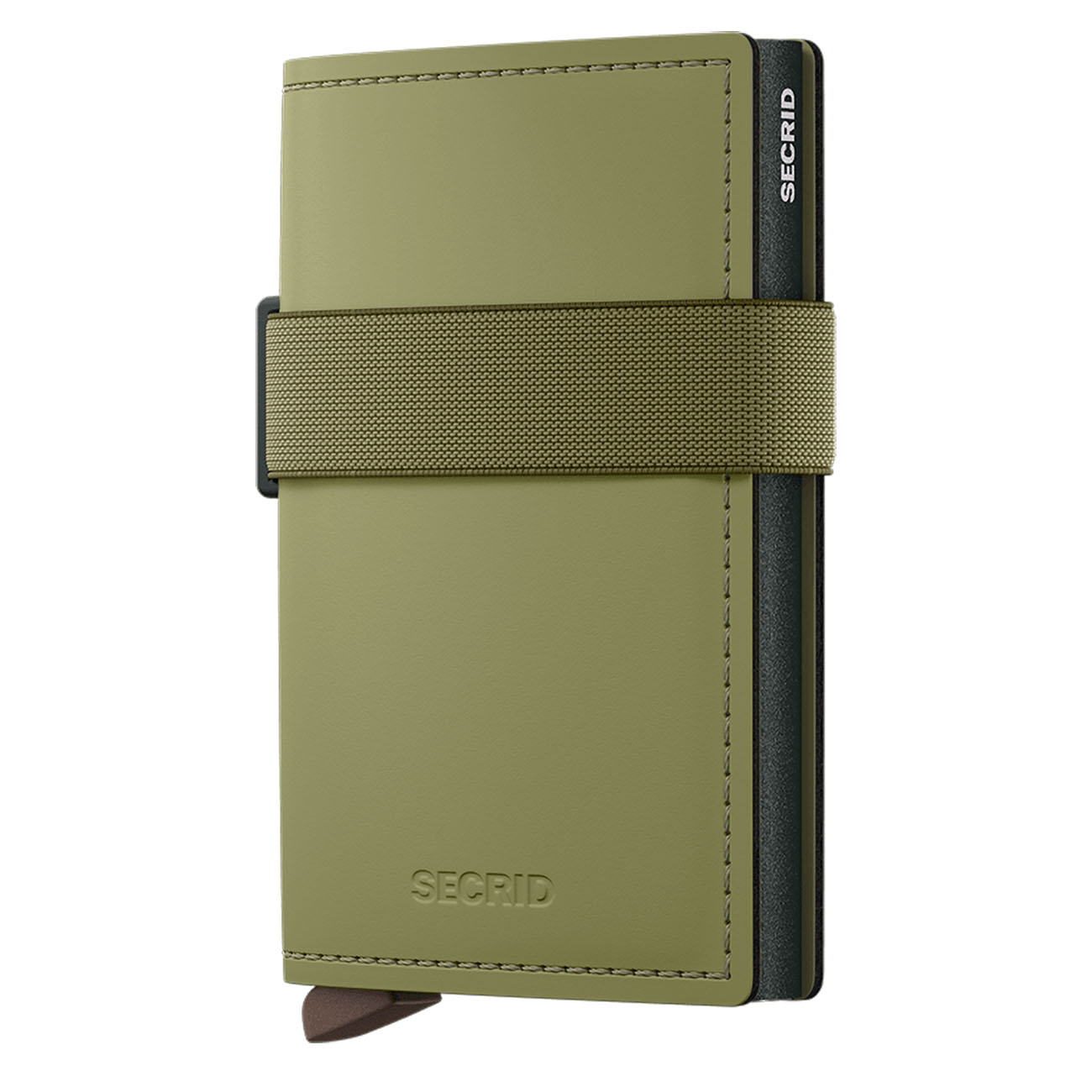Secrid Bandwallet / RFID Protection / Matte Leather / Leaf Khaki 