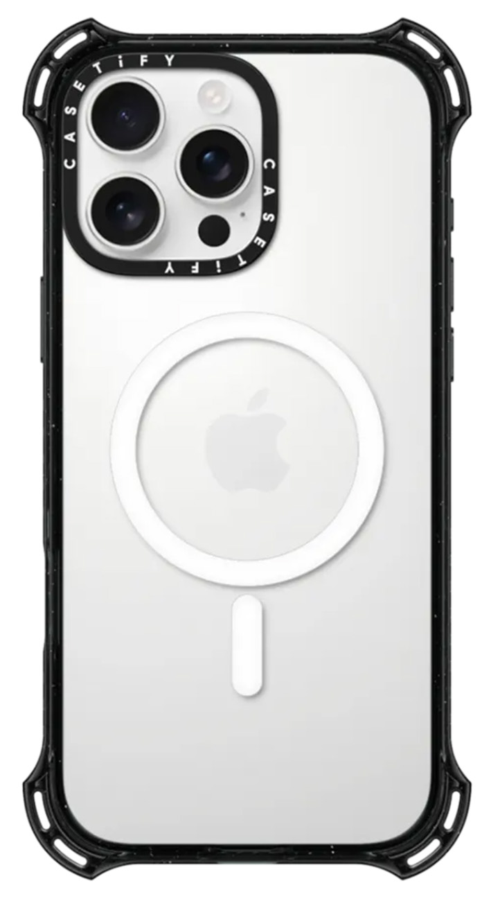 CASETiFY Bounce Case for iPhone 16 Pro / Support MagSafe / Drop Protection / Clear