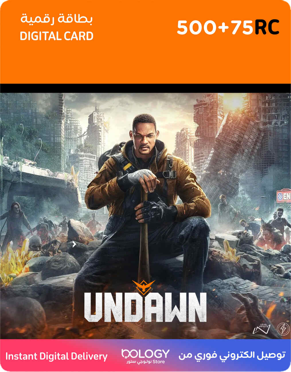 UNDAWN Game Credit / 75 + 500 RC / Digital Card
