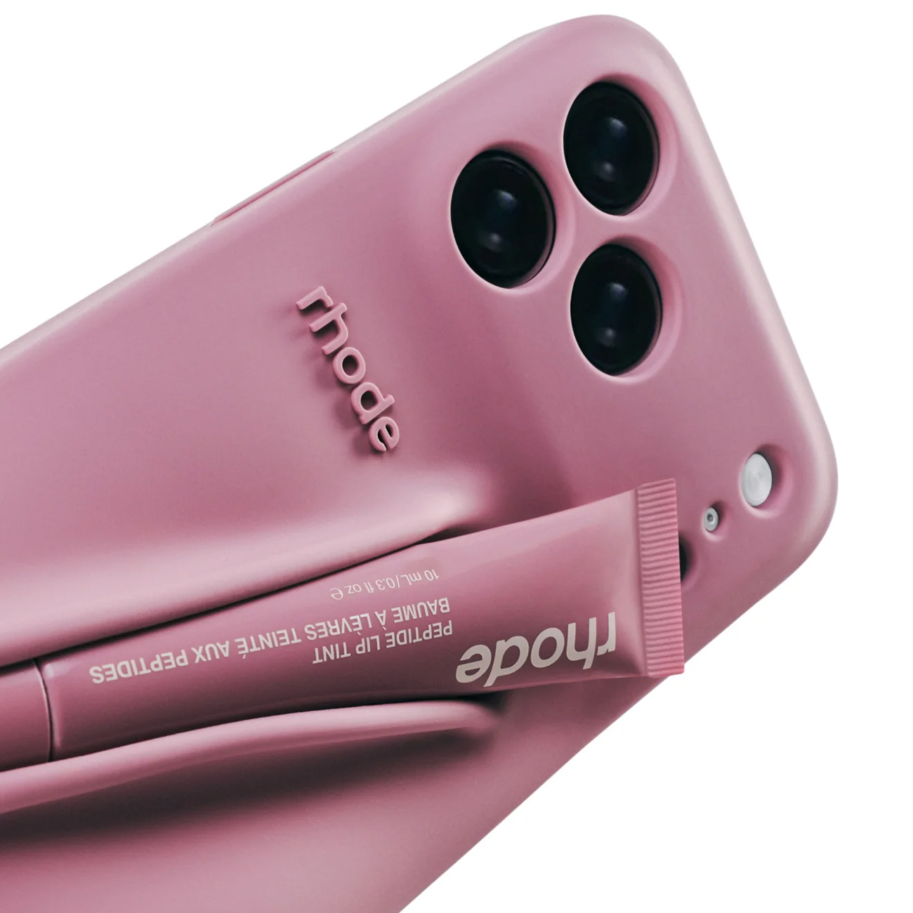Rhode Lip Case for iPhone 17 Pro Max / Soft Silicone / Pretzel in