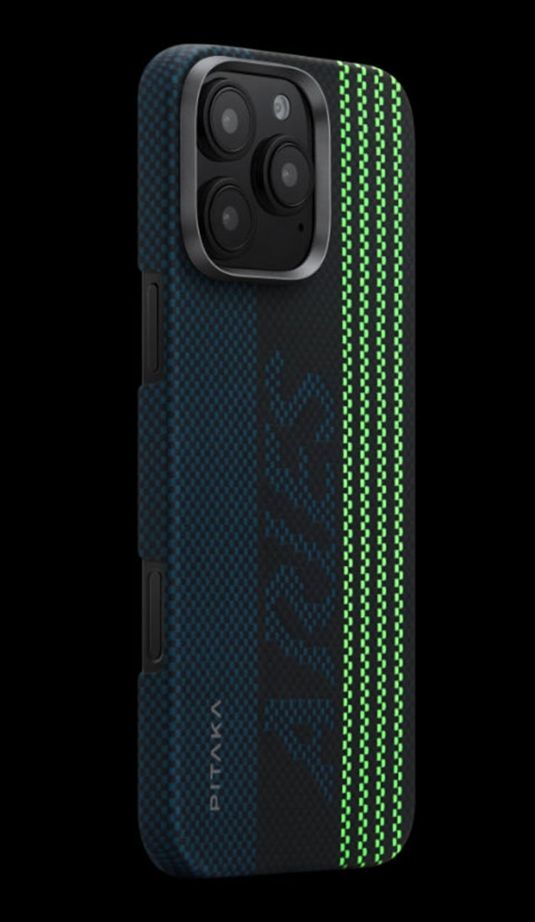 PITAKA Aries Case for iPhone 16 Pro / Glows in the Dark / Support