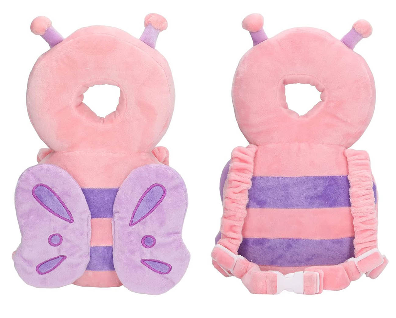 Baby Head & Back Protection Pillow / Soft & Cushioned / Cute Butterfly Design