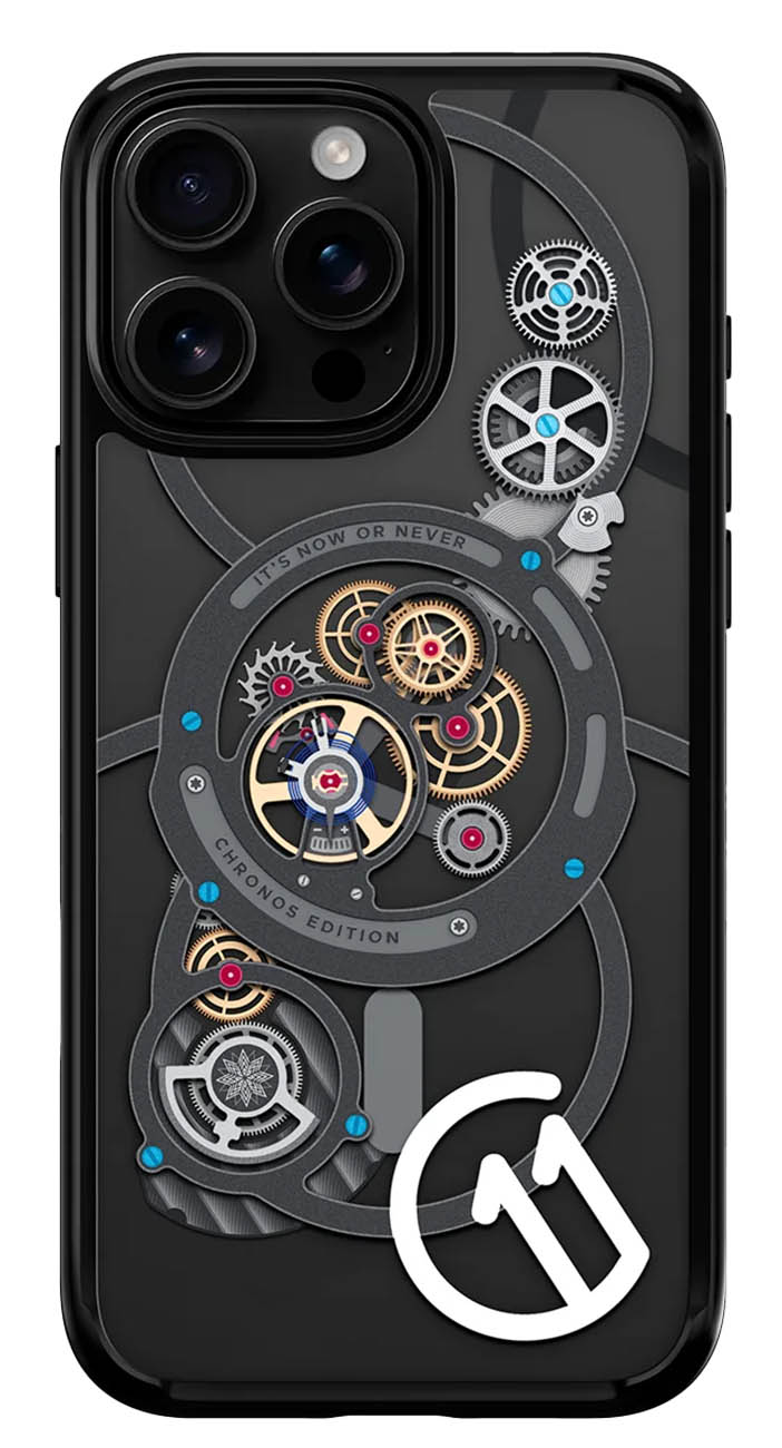 Spigen Chronos Edition Case for iPhone 16 Pro Max / Elegant Clear 3D Design / Drop-Resistant