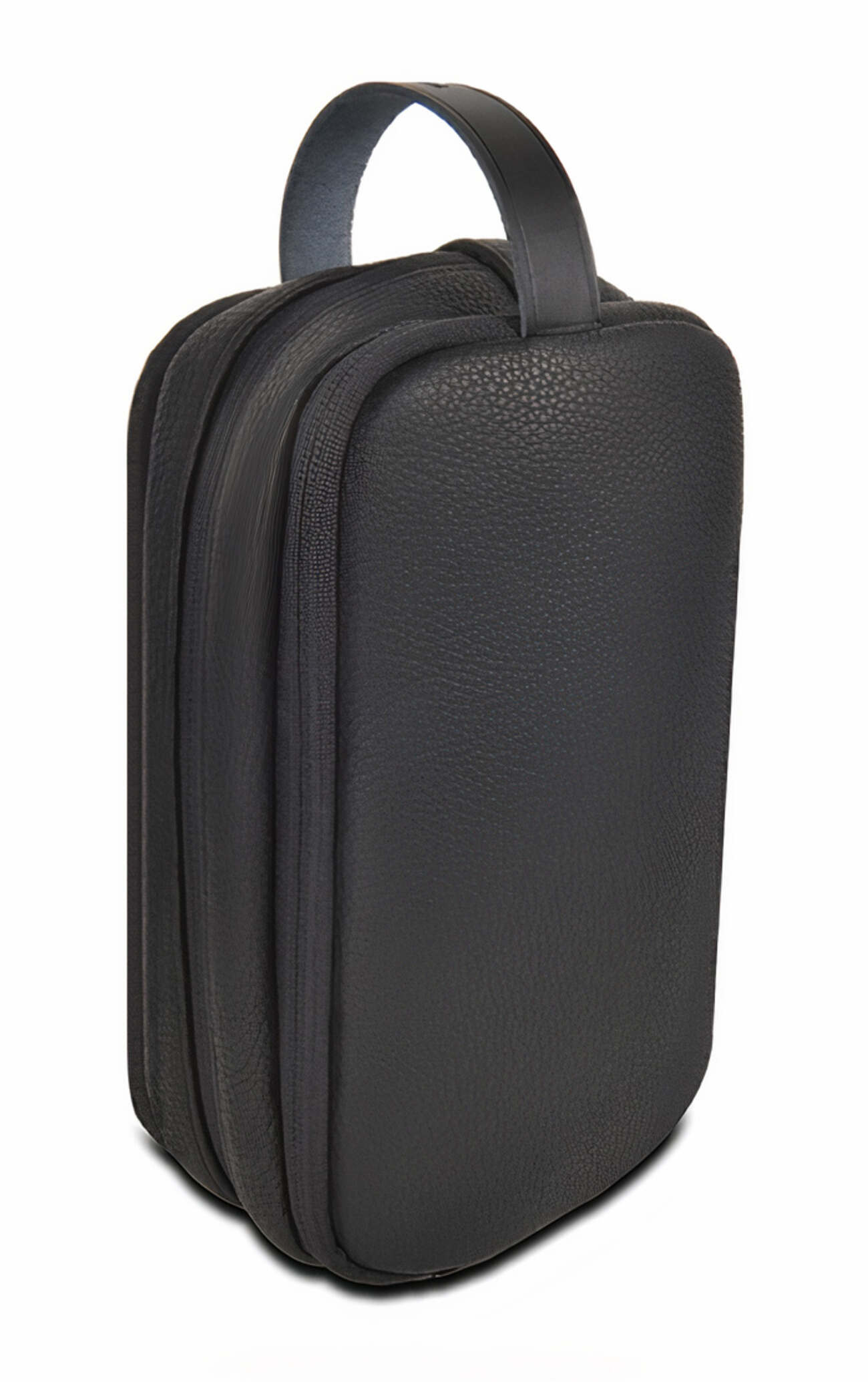 WiWU Travel Handbag With Handle / With Security Lock / Waterproof / Black Leather