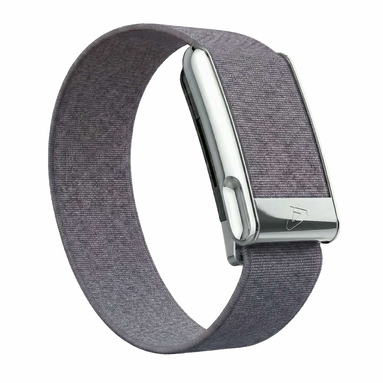 Dash Strap For Whoop 5 MG / Waterproof / Grey with Shiny Silver Frame