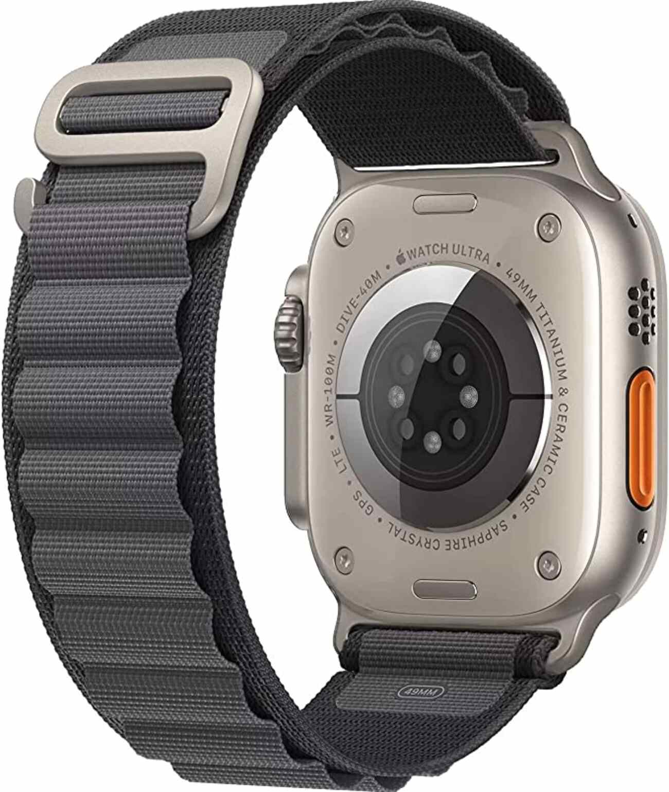 Apple Watch Ultra 974Bands Loop Strap / 49 mm / Grey