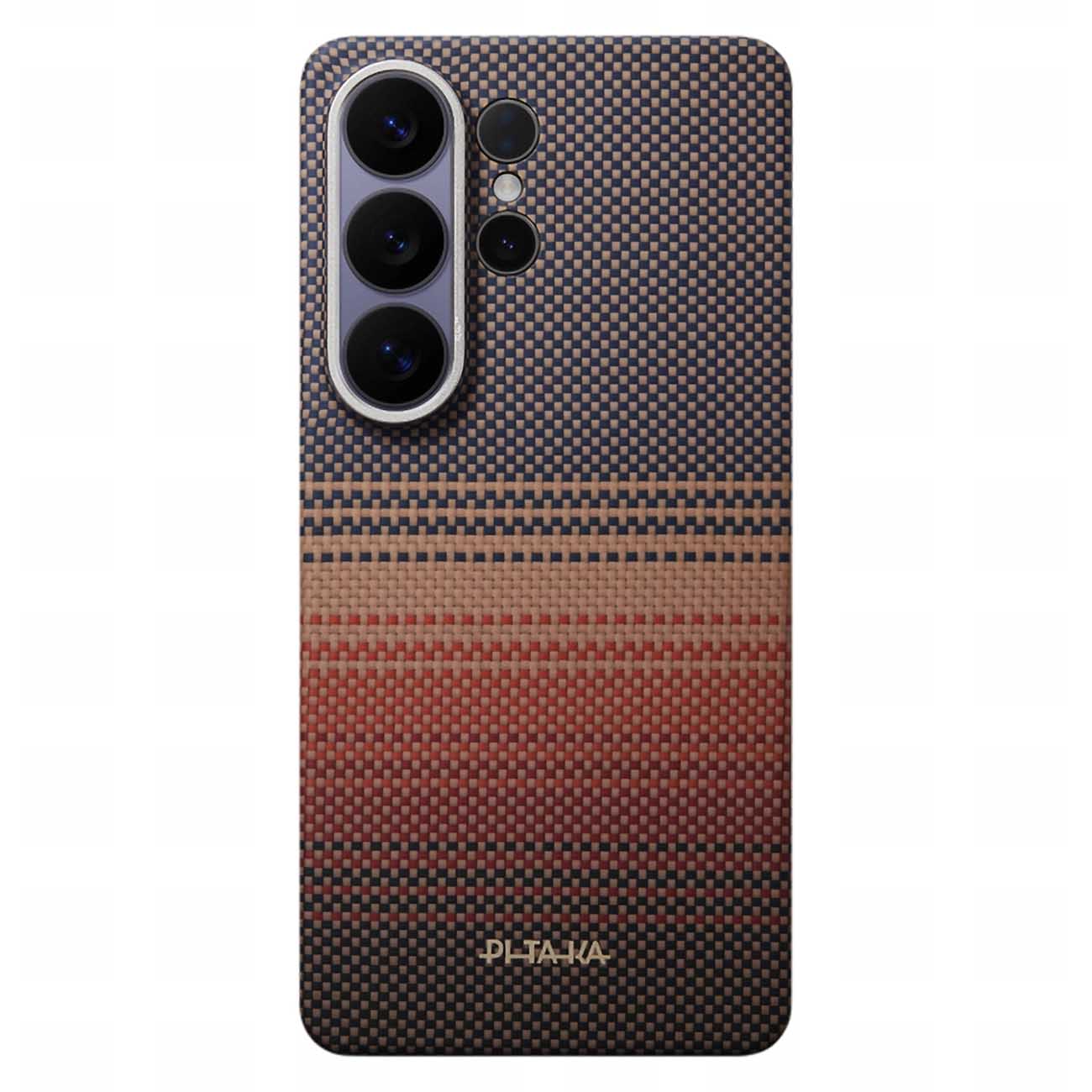 كفر PITAKA لسامسونج جلكسي S26 الترا / يدعم MagSafe / نحيف و خفيف / لون Sunset 