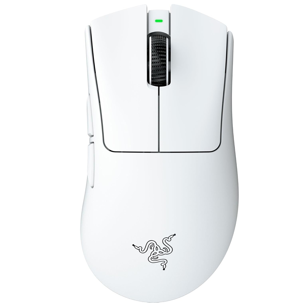 ماوس الجيمنغ DeathAdder V4 Pro من Razer / لاسلكي / حساس 45K DPI / خفيف الوزن / ابيض