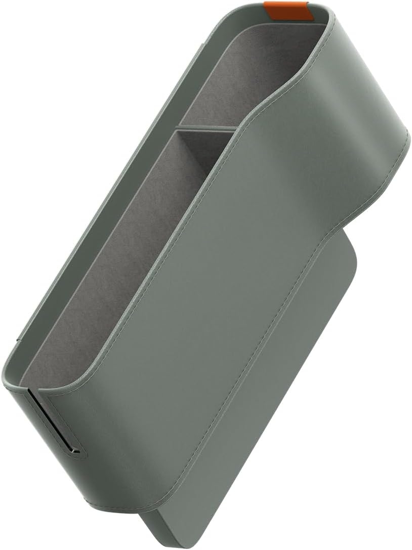 منظم الاغراض للسيارة / مع مكان للكوب / يستخدم بين الكراسي / لون Frosted Gray