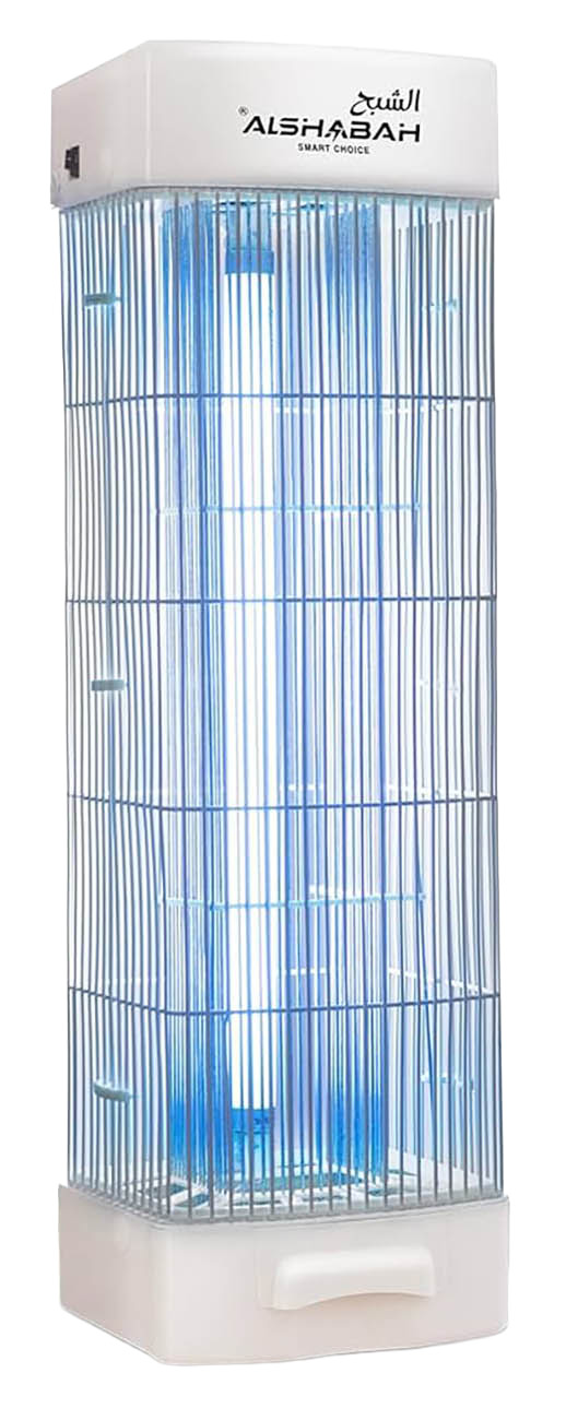 Al Shabah Electric Insect Killer / UV Light / 25W Power / Covers 25 Sqm / Quiet Operation