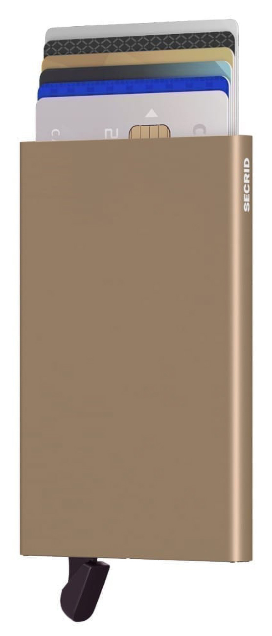 Secrid Card Holder / RFID Protection / Holds 4 to 6 Cards / Scratch-Resistant / Sand