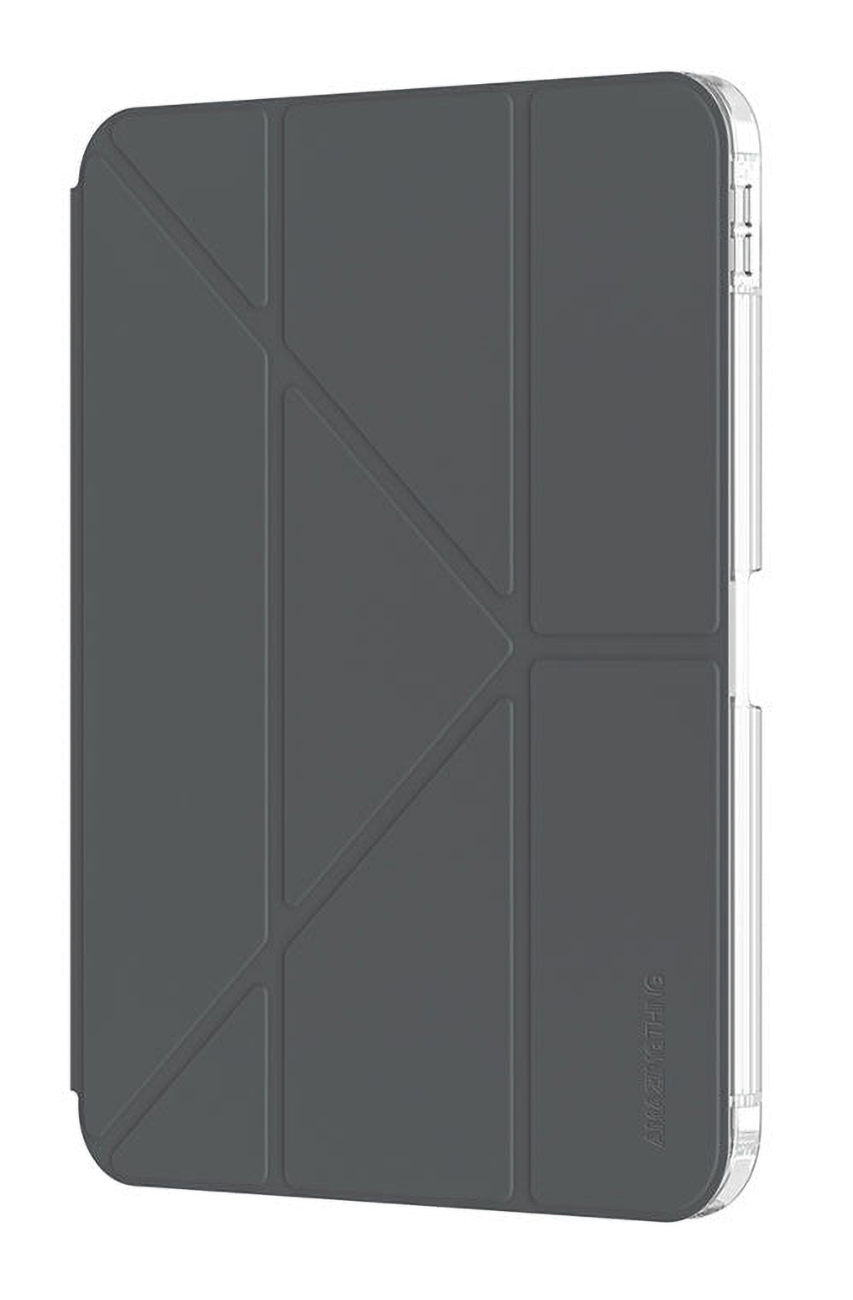 كفر AmazingThing Y-Flex لايباد حجم 11 نش A16 / ستاند مدمج / ضد الطيحات / لون Charcoal