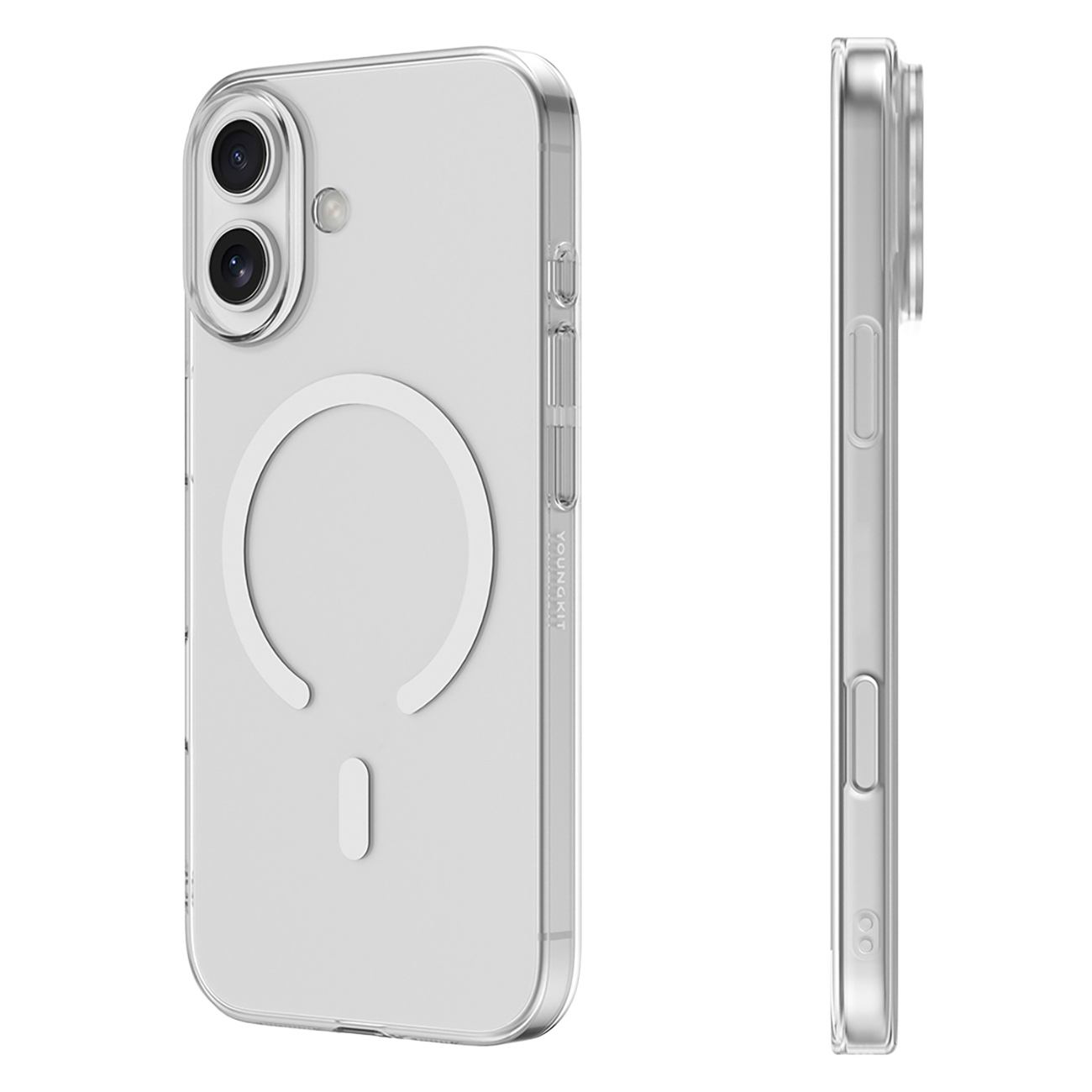 YoungKit Case for iPhone 17 / Supports MagSafe / Shockproof / Clear