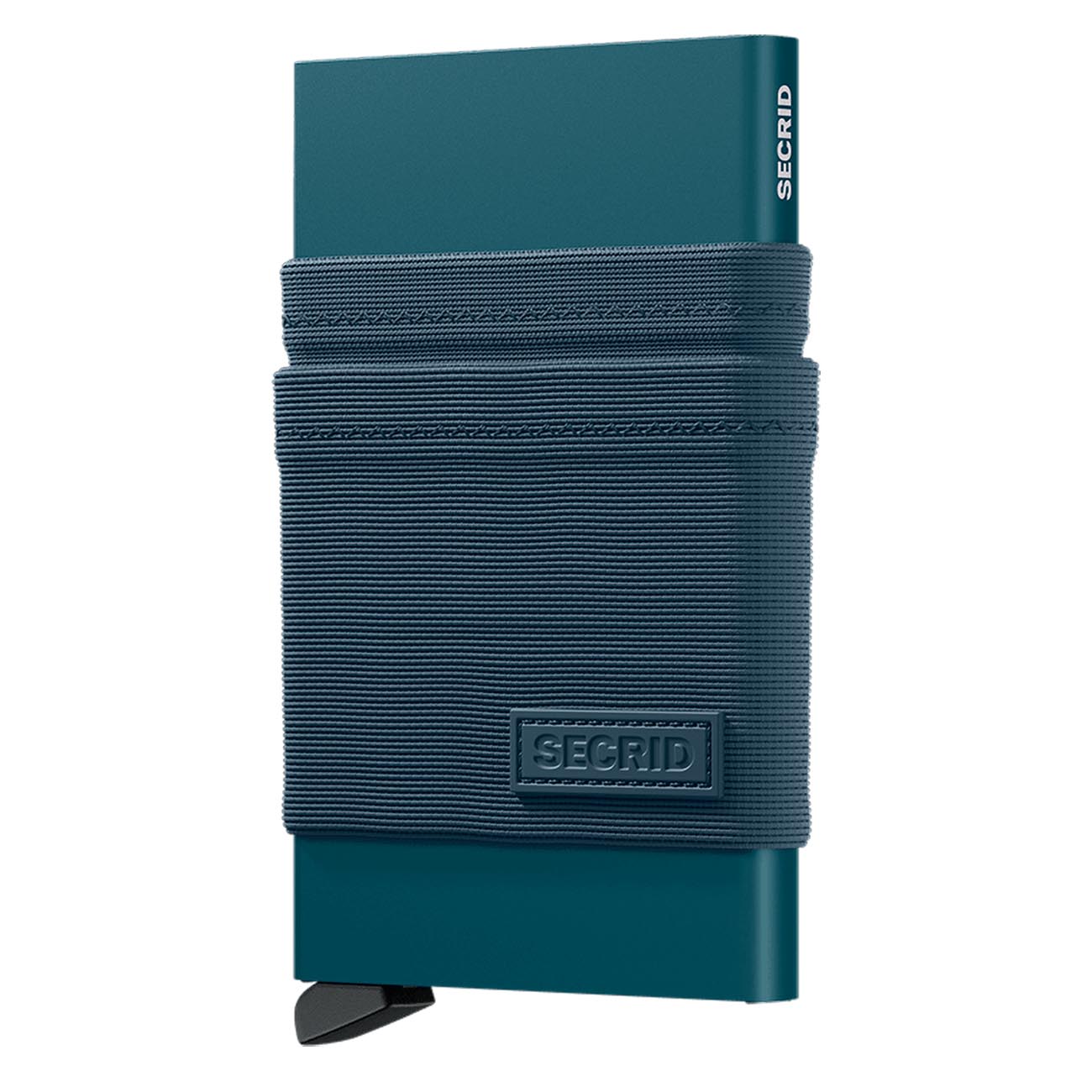 Secrid Flexwallet / RFID Protection / Textile Sleeve for Extra Storage / Teal