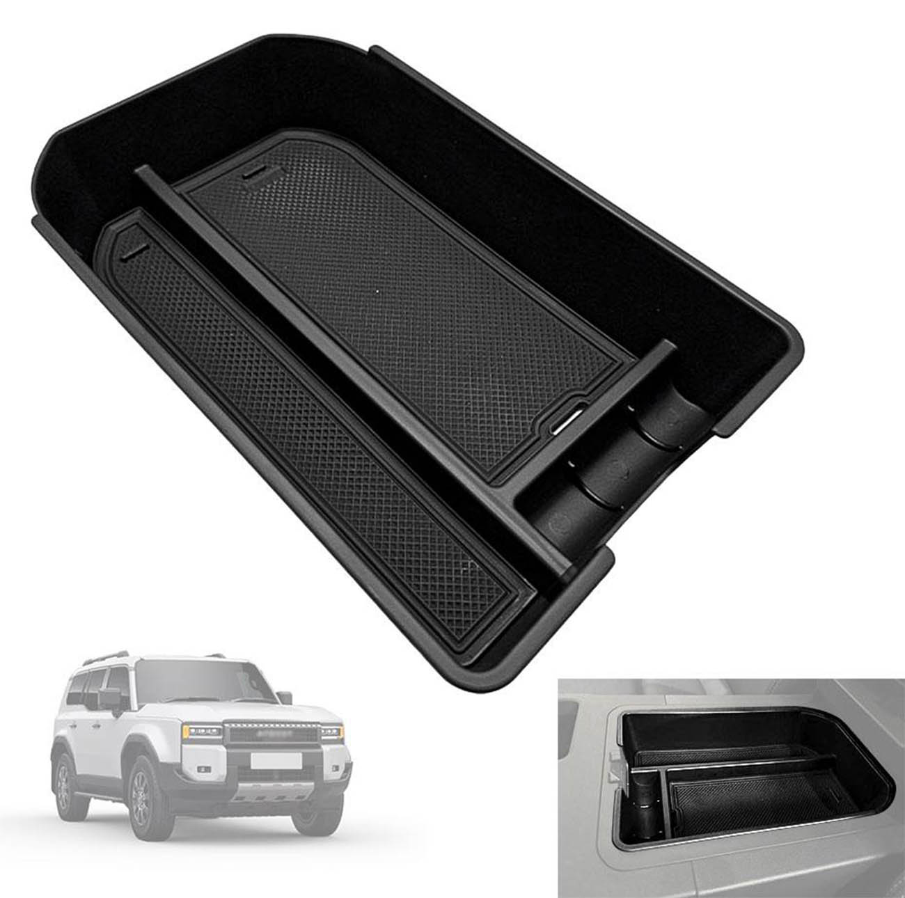 منظم اغراض للكونسول الوسطي لسيارة جيتور T2