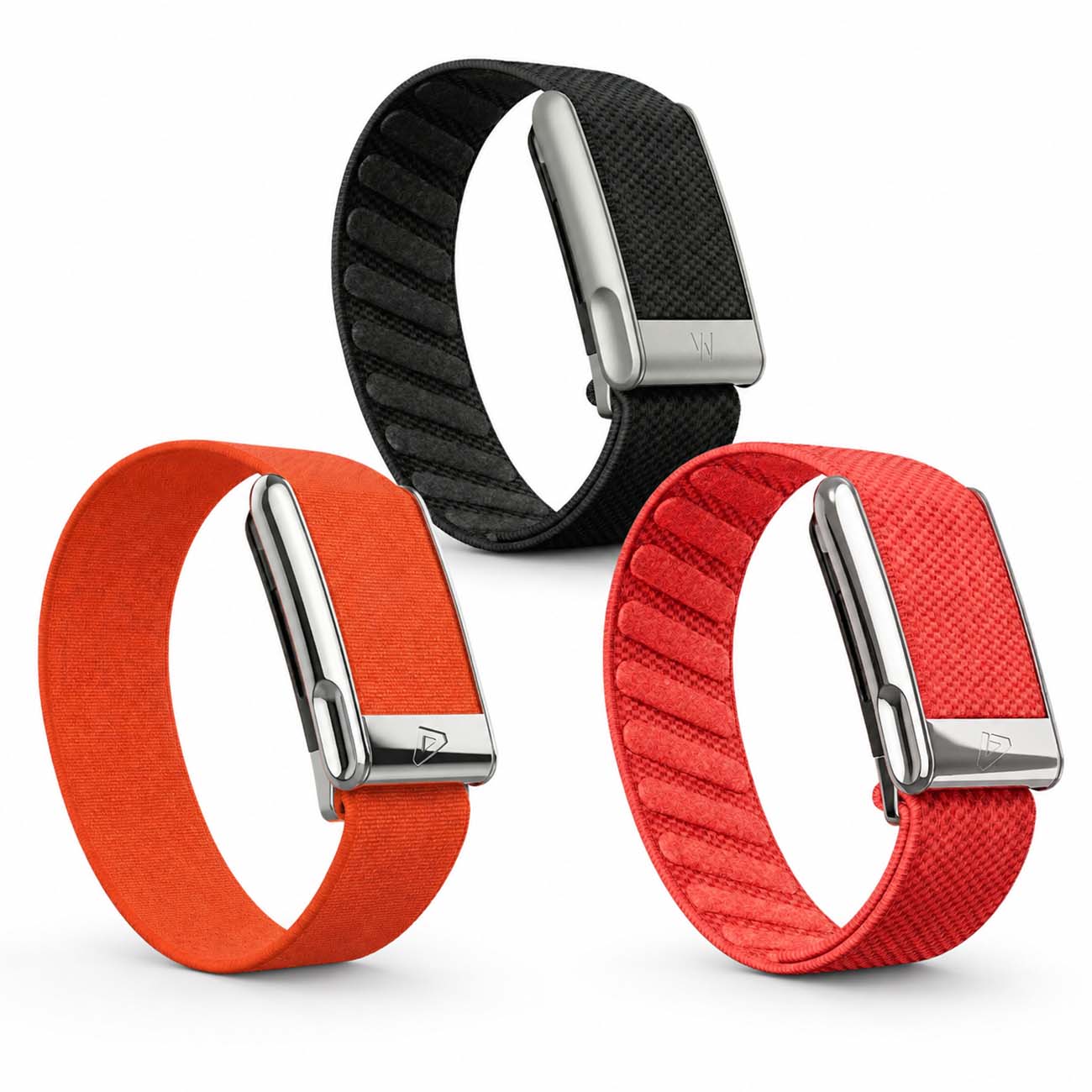 Dash Strap Bundle / For Whoop 5 MG / Black + Orange + Rhodonite