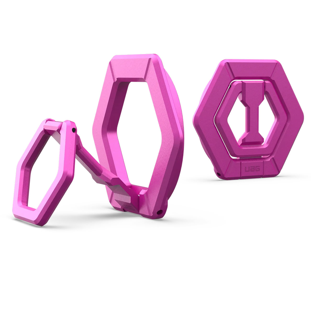 UAG Phone Grip & Stand / Holds Vertically & Horizontally / Supports MagSafe / Orchid Pink