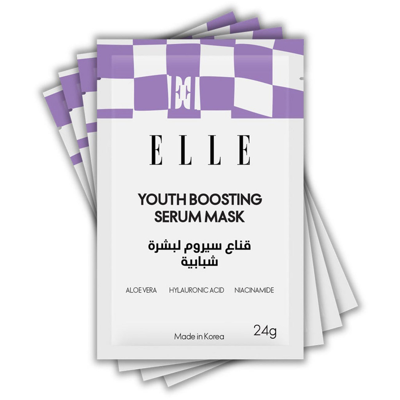ماسك Elle Youth Boosting Serum / عدد 4 حبات 