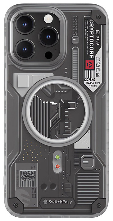 كفر SwitchEasy Future M لايفون 15 برو ماكس / يدعم MagSafe / ضد الطيحات / لون Mecha