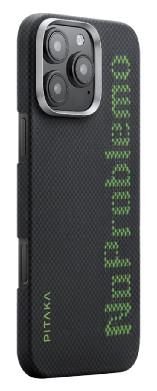PITAKA Aries Case for iPhone 16 Pro / Glows in the Dark / Support