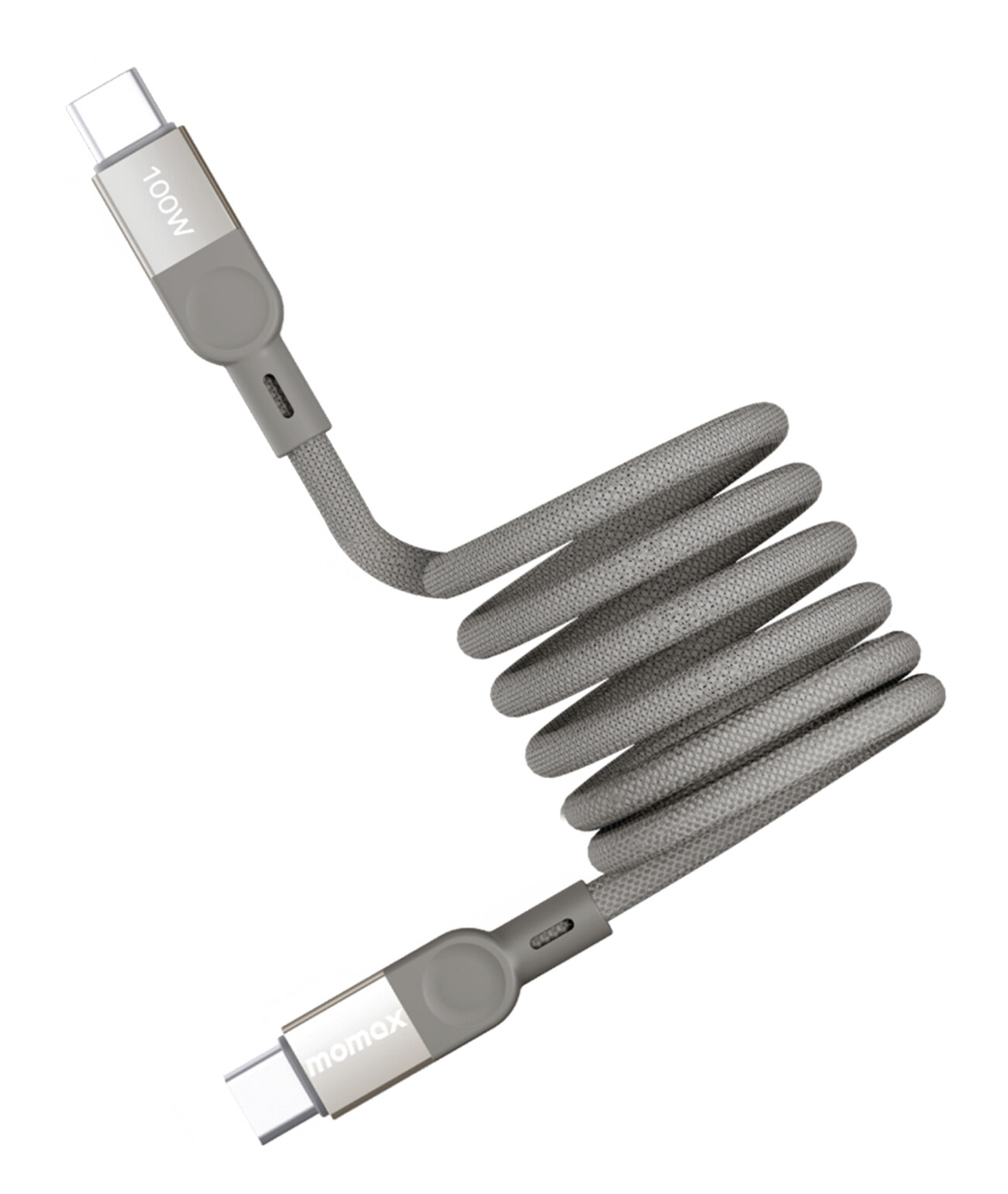 Momax MagLink Type-C to Type-C Cable / 100W Power / 1 Meter / Titanium