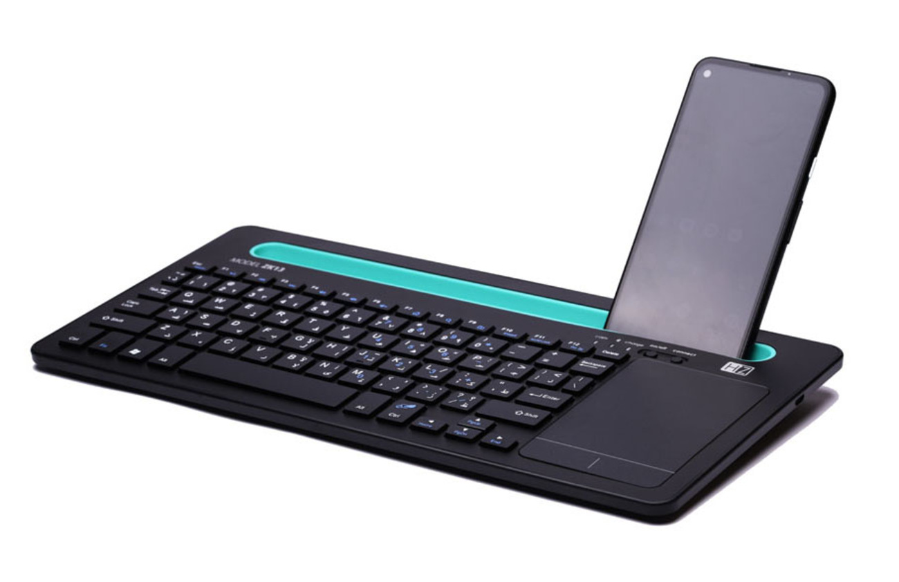Heatz ZK13 Wireless Keyboard + Trackpad + Phone Stand / Bluetooth ...