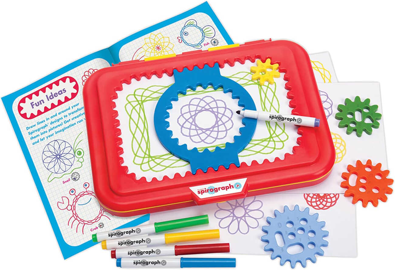 لعبة Spirograph Junior لرسم زخارف الماندالا / للصغار