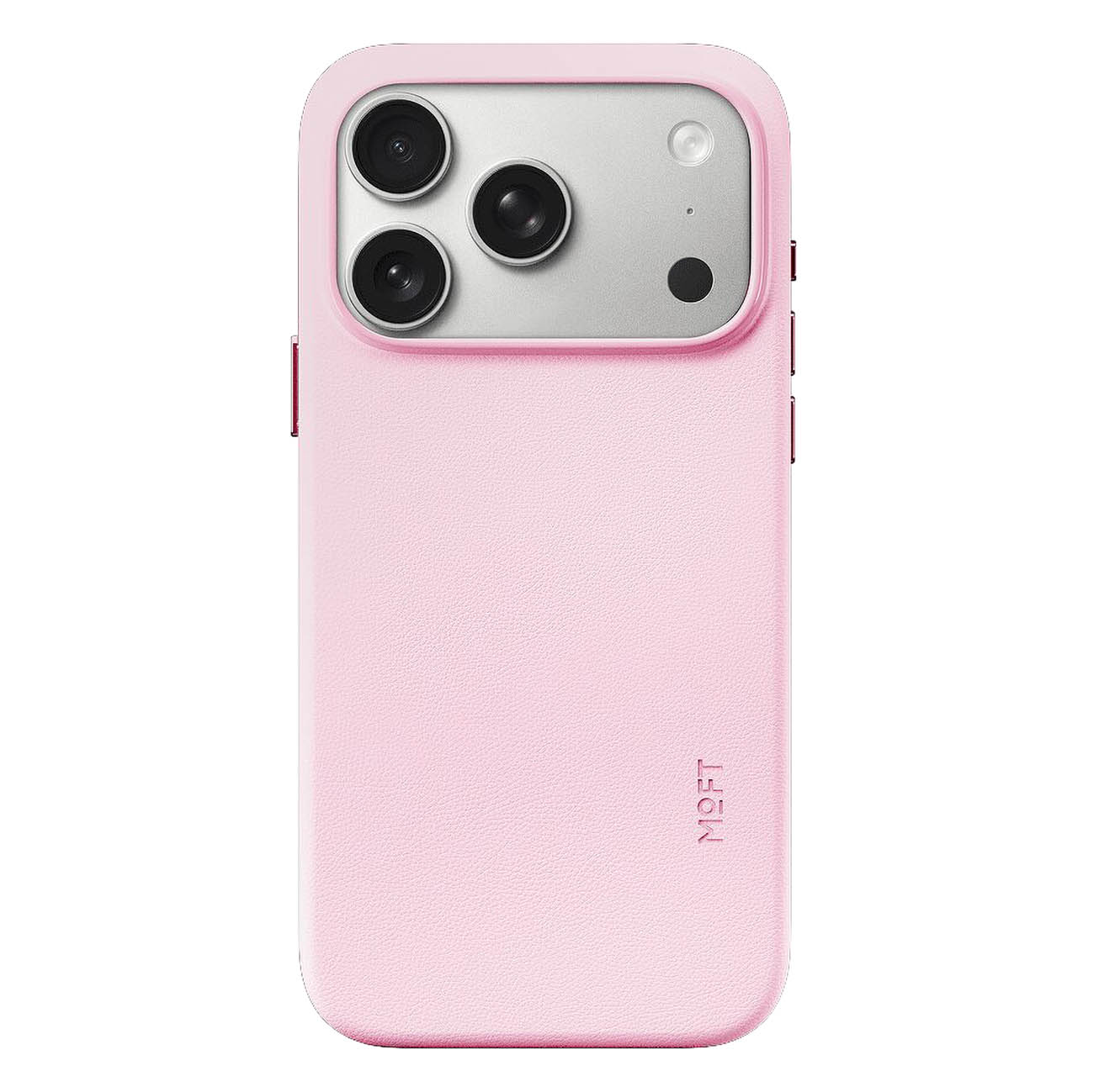 MOFT Snap Case for iPhone 17 Pro Max / Drop Protection / Support MagSafe / Light Pink