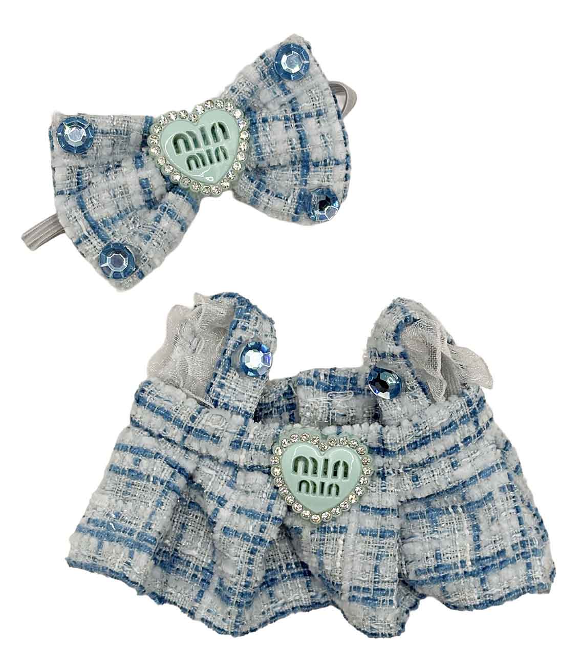 Labubu Outfit / Miu Miu Design / Blue