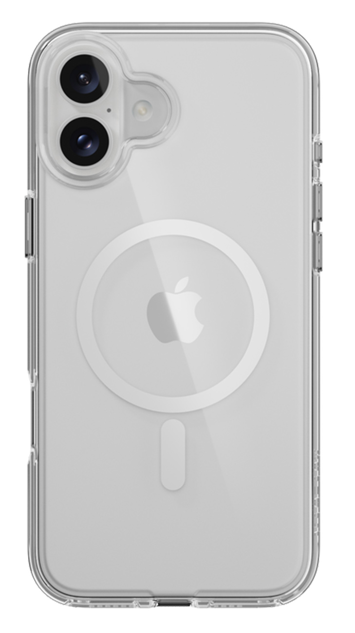 كفر MagEasy Bright لايفون 16 بلس / تصميم محسن لزر الاكشن / يدعم MagSafe / شفاف