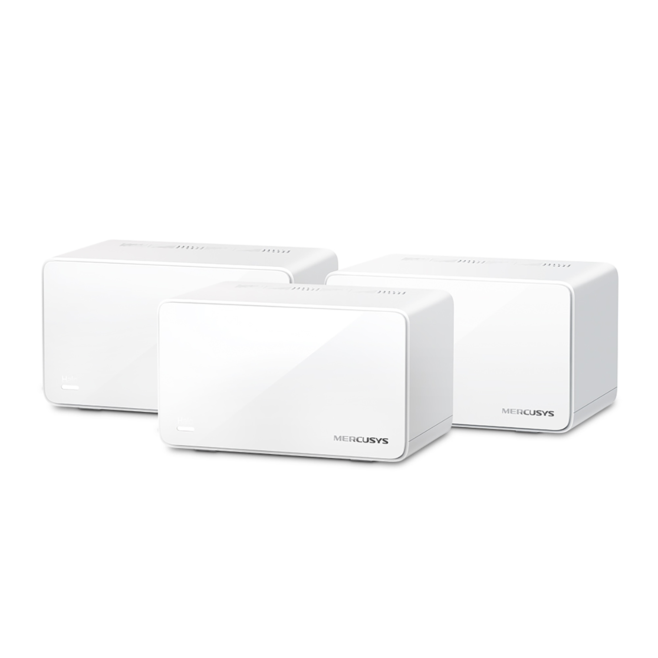 راوتر Halo H90X من Mercusys / يدعم تقنية WiFi 6 بسرعة AX6000 / استخدام منزلي / 3 قطع