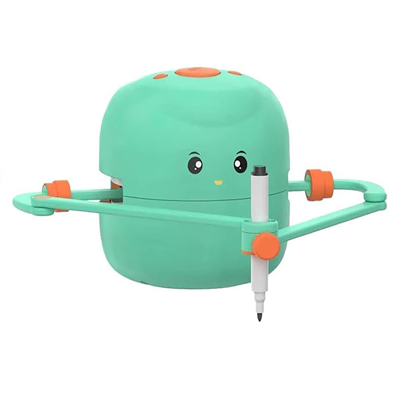 Educational Drawing Robot for Kids / Battery Operated / Green
