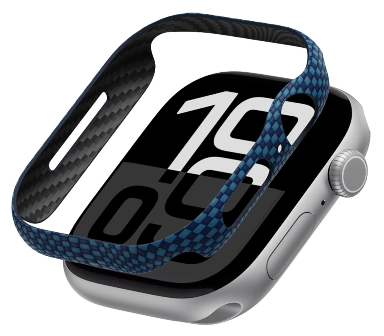 PITAKA Air Case Carbon Fiber for Apple Watch Series 10 / 46mm / Ultra Slim / Moonrise