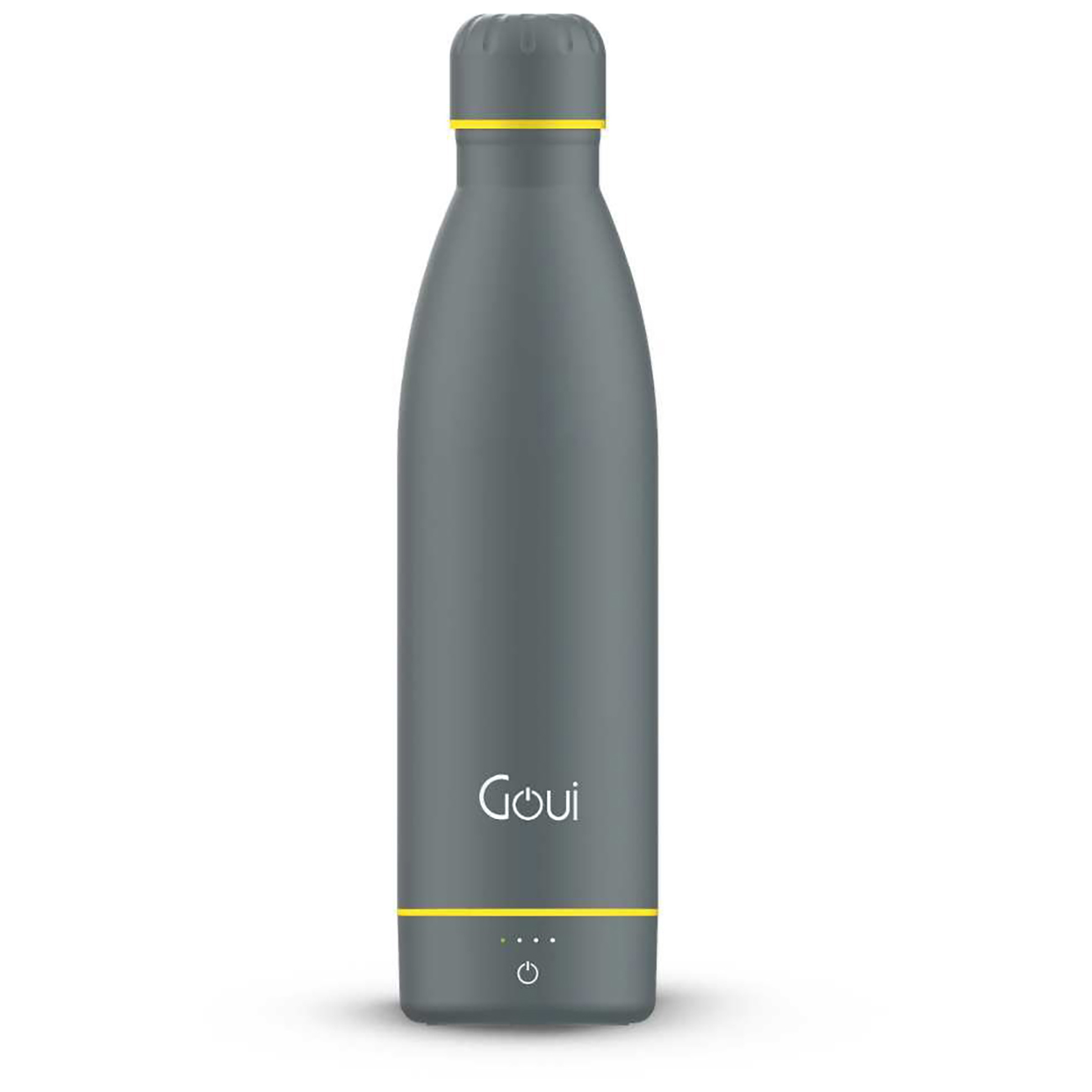 مطارة ذكية من Goui مع بطارية مدمجة / شحن لاسلكي / سعة 420 مل / لون Steel Grey