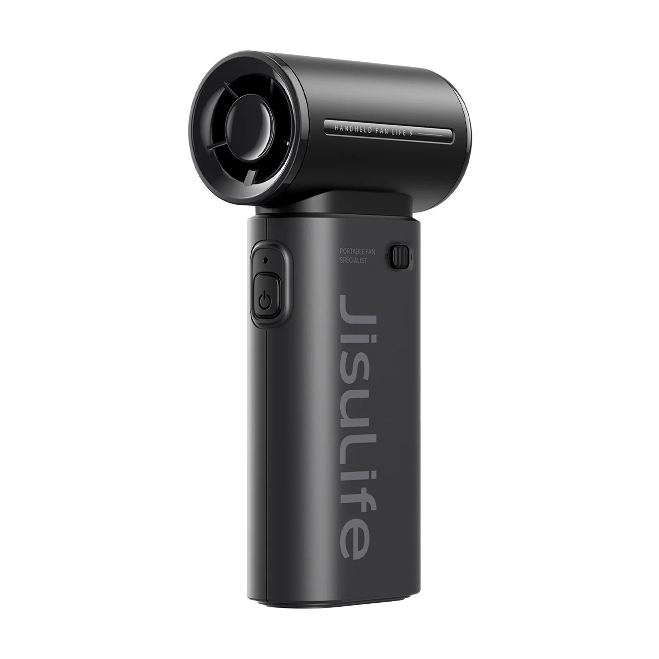 مروحة Life9 متنقلة من JisuLife / تعمل بالبطارية / 5 اعدادت سرعة / تبريد سريع / اسود