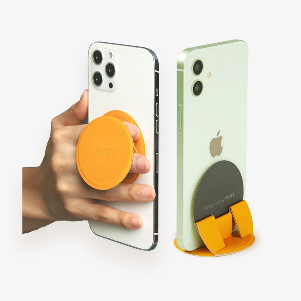 MOFT O Snap Stand and Grip / Orange in Qatar