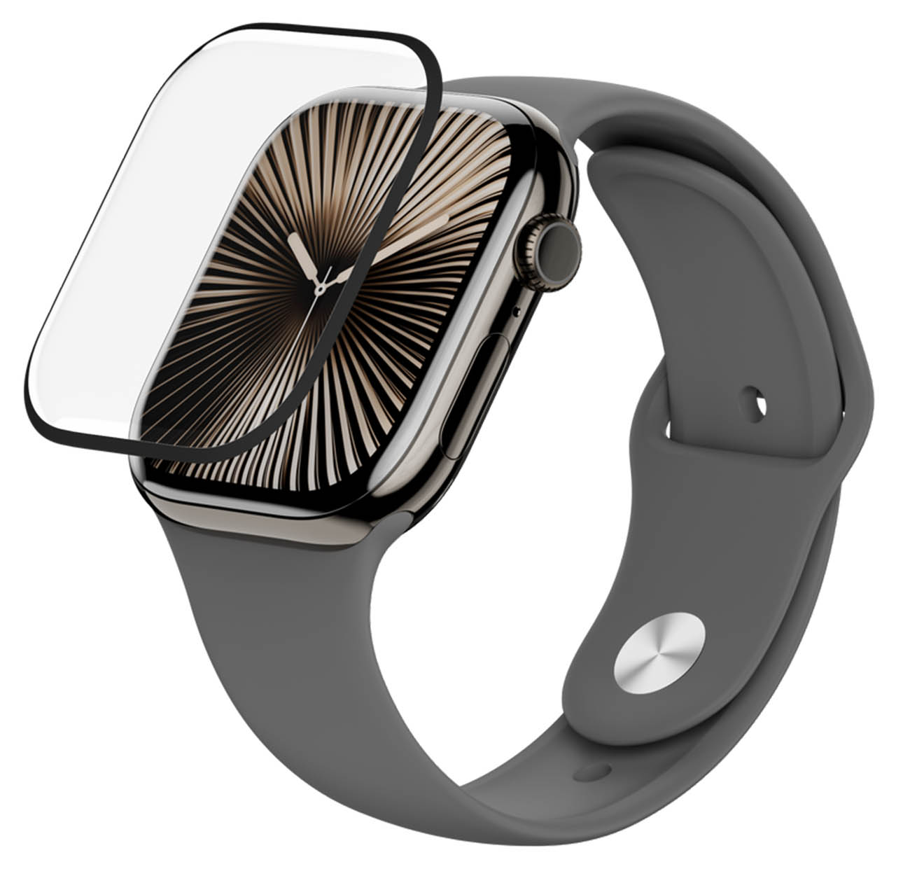 حماية لشاشة ساعة ابل حجم 42 من MagEasy / ضد الخدوش و البصمات