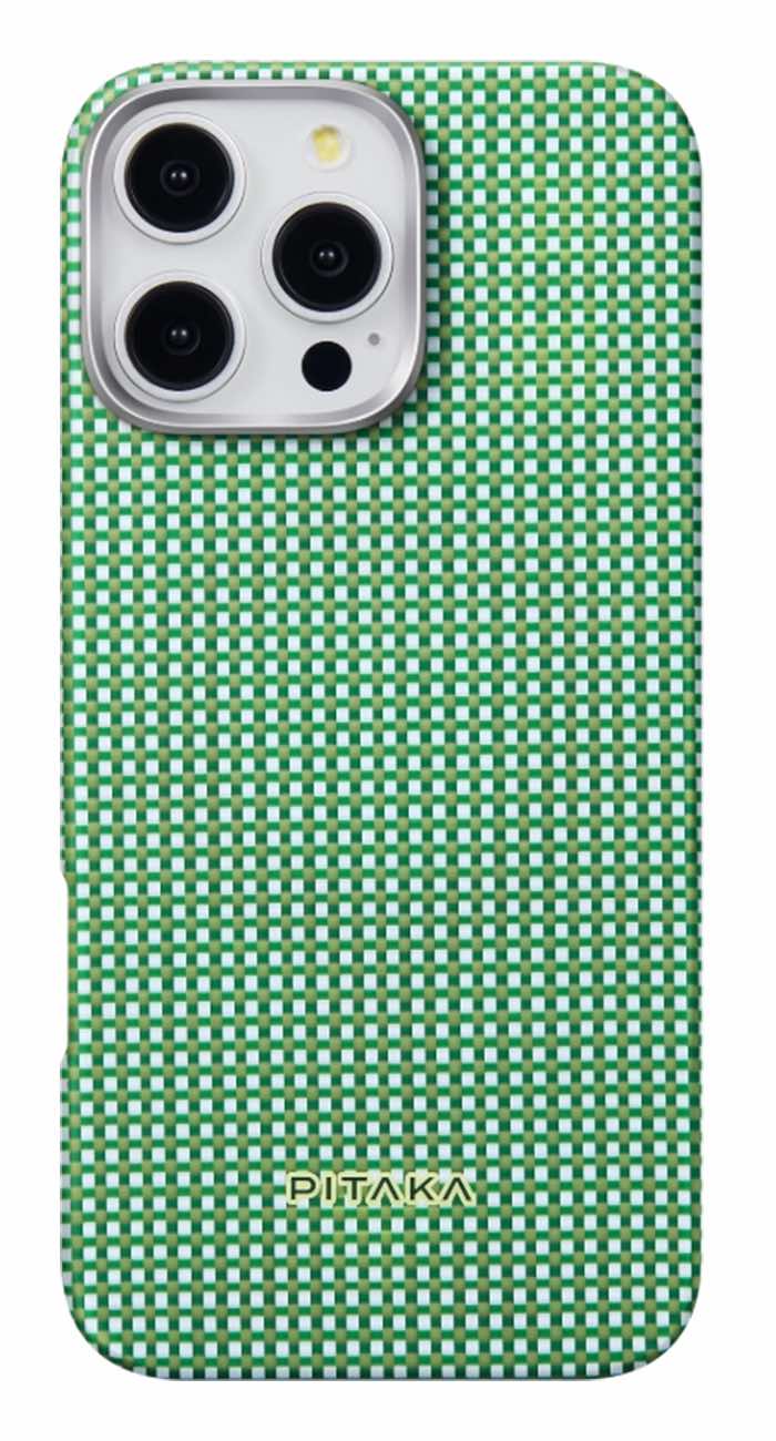 PITAKA Case for iPhone 16 Pro / Support MagSafe / Slim & Lightweight / Forest
