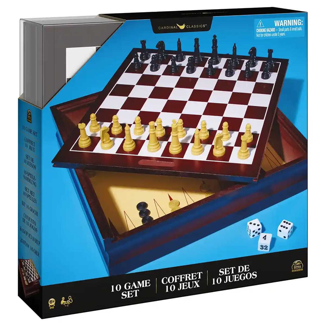 مجموعة الألعاب الكلاسيكية / تصميم 10 في 1 