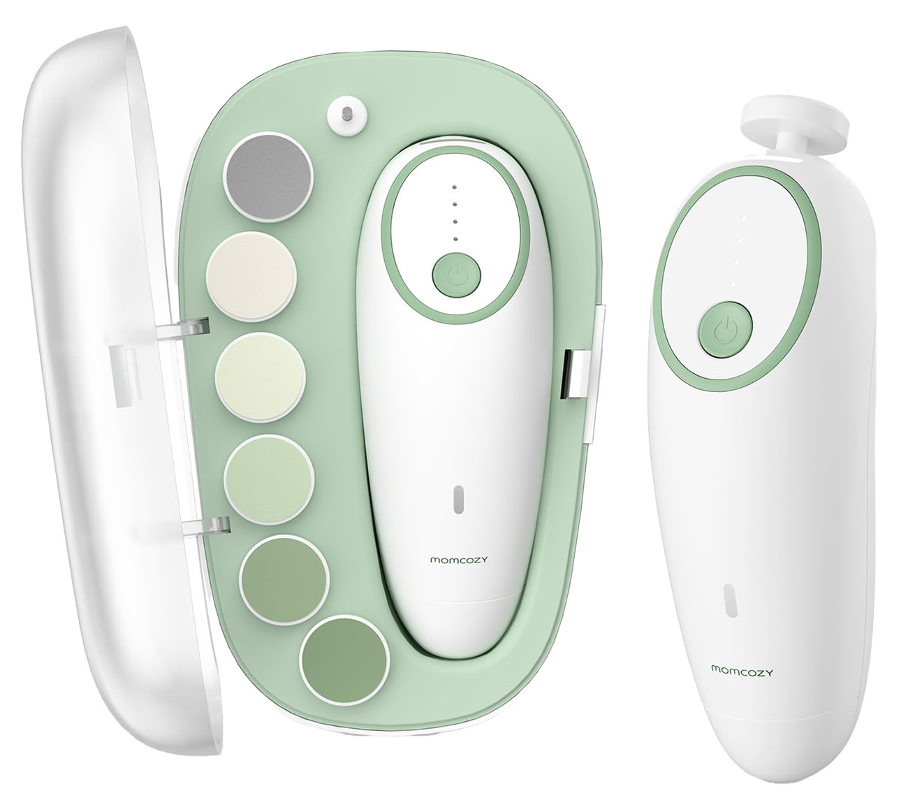 Momcozy Electric Baby Nail Trimmer / Battery Operated / 4 Speed Settings