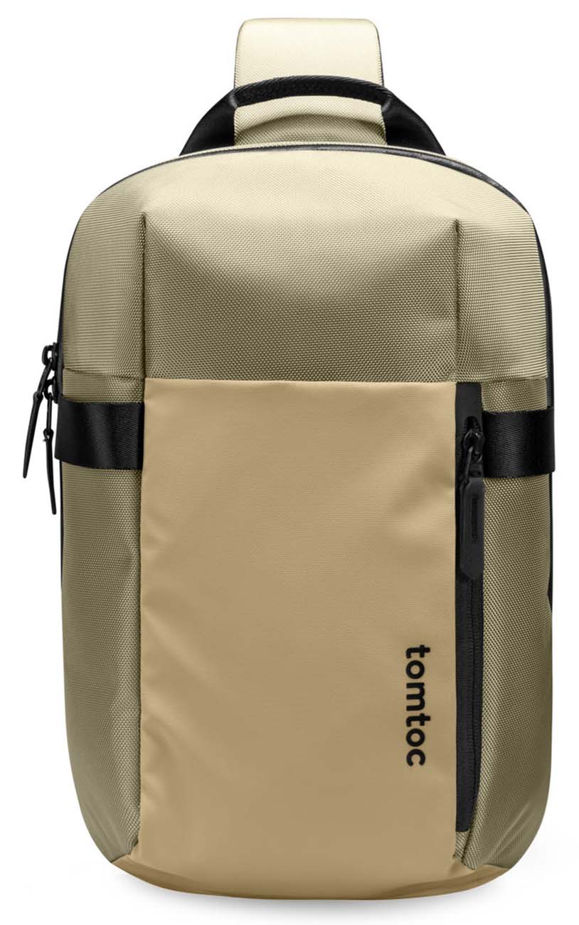 Tomtoc Navigator T24 Shoulder Bag / Water-Resistant / 7L Capacity / Khaki